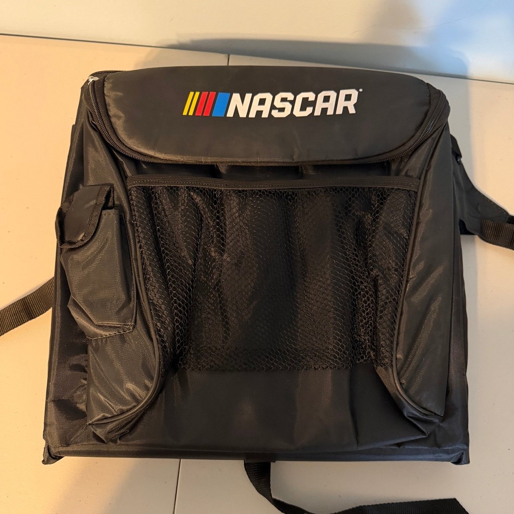 NASCAR Stadium Seat Cushion Legends Global Merchandise Black Folding Chair
